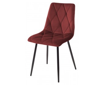 Стул NAPOLI UF910-11 WINE RED, велюр 