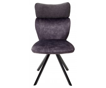 Стул TYPHOON DARK GREY поворот.180 град.
