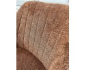 Стул BRANDY WZ2042-08 бронзовый фактурный велюр/ черный каркас 
